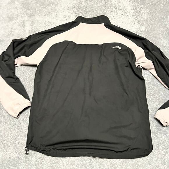 The North Face Jacket Mens XL Lightweight Black Gray Windbreaker - Picture 3 of 10